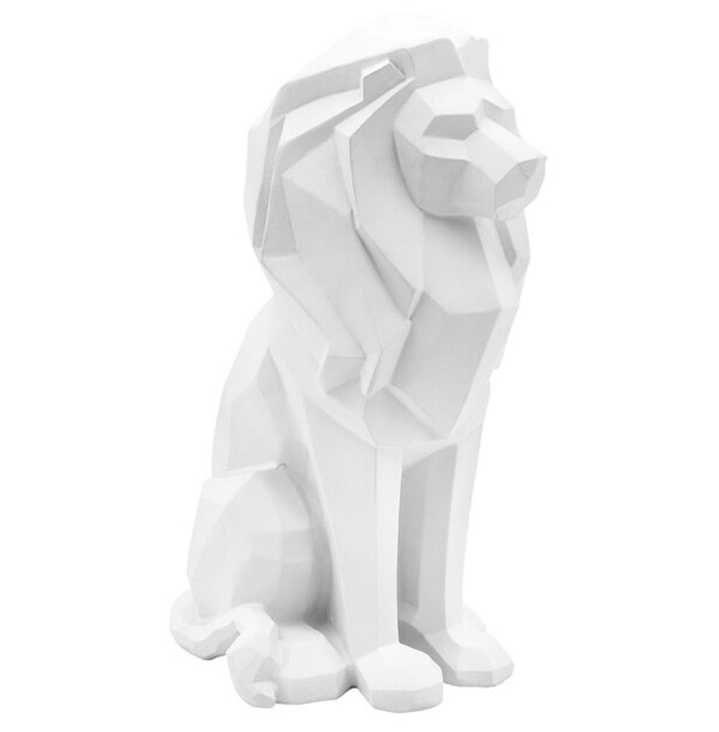 11" Sitting Lion Head