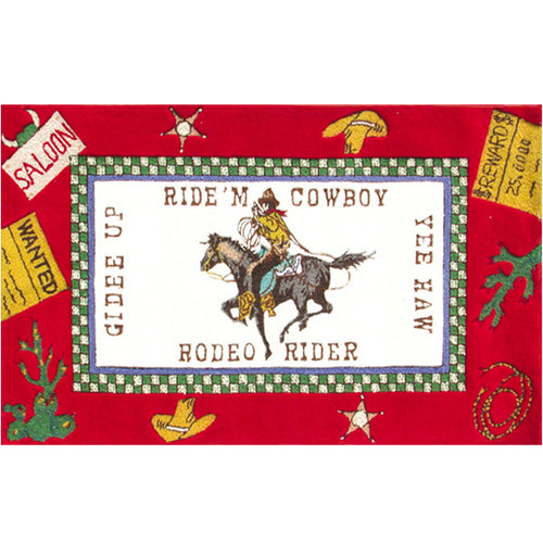Rodeo Rider Area Rug