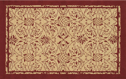 Heritage Red Area Rug