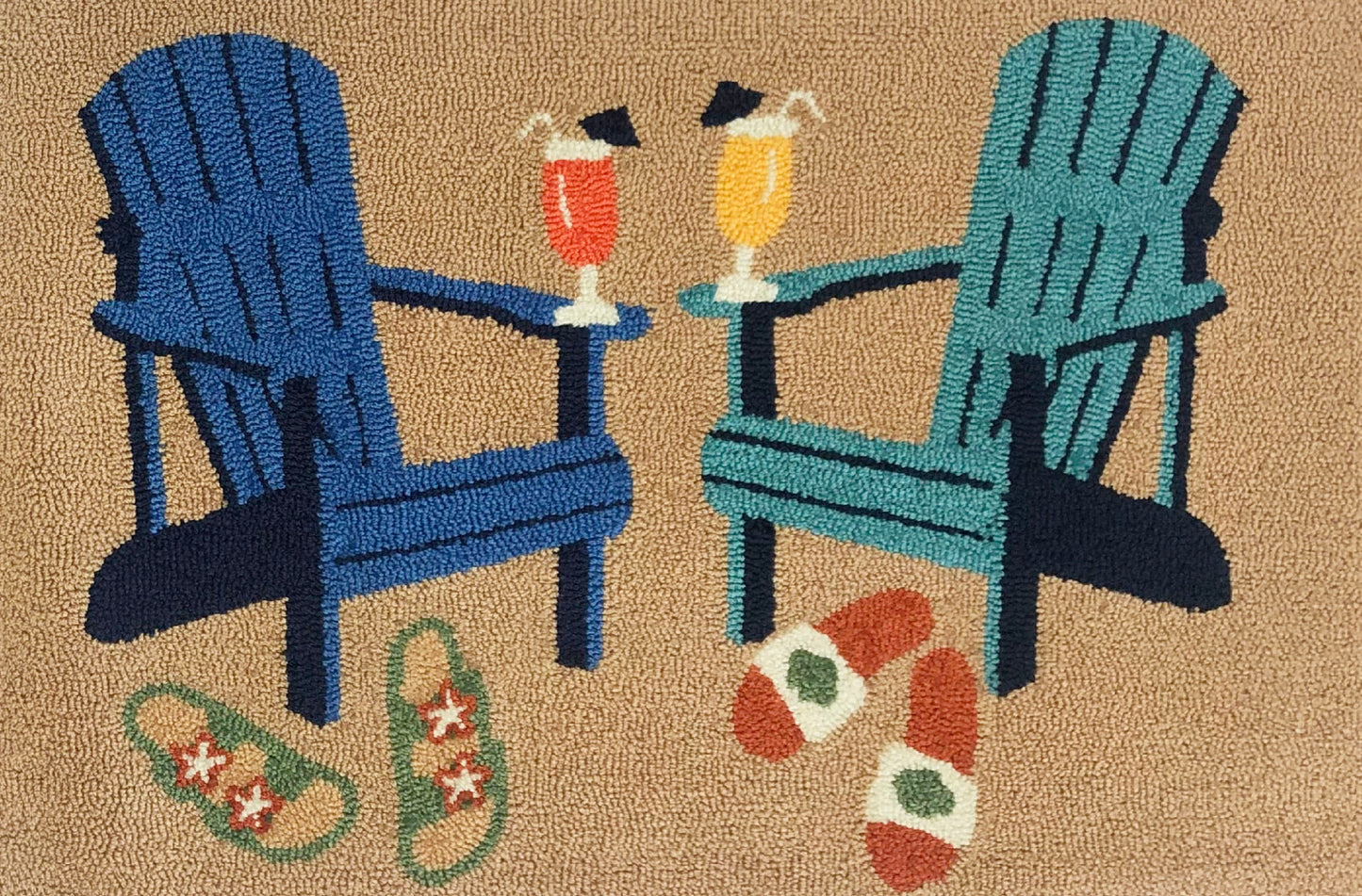 Beach Drinks Rug/Doormat