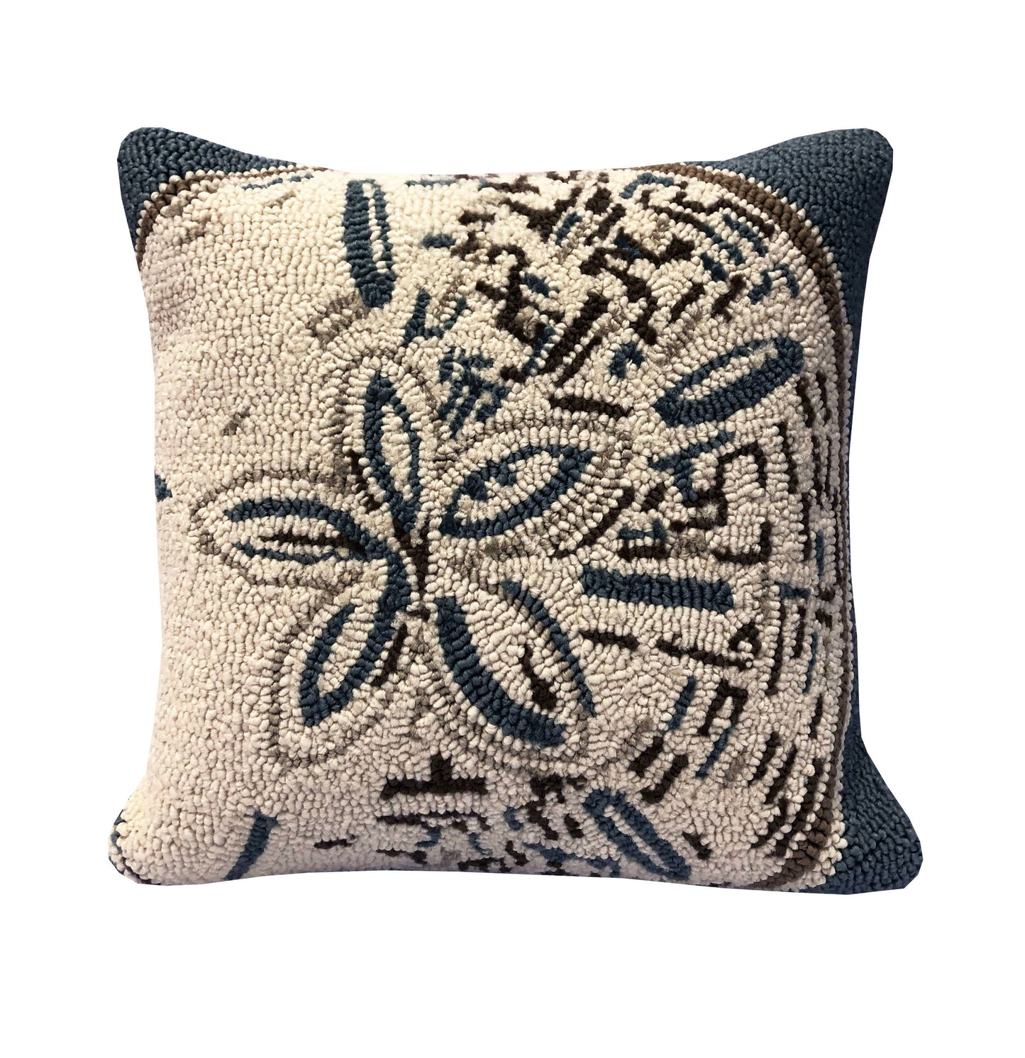Sand Dollar Aqua Pillow