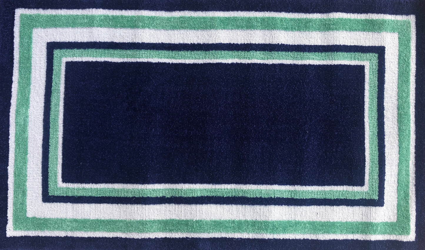 Brooklyn Border Blue