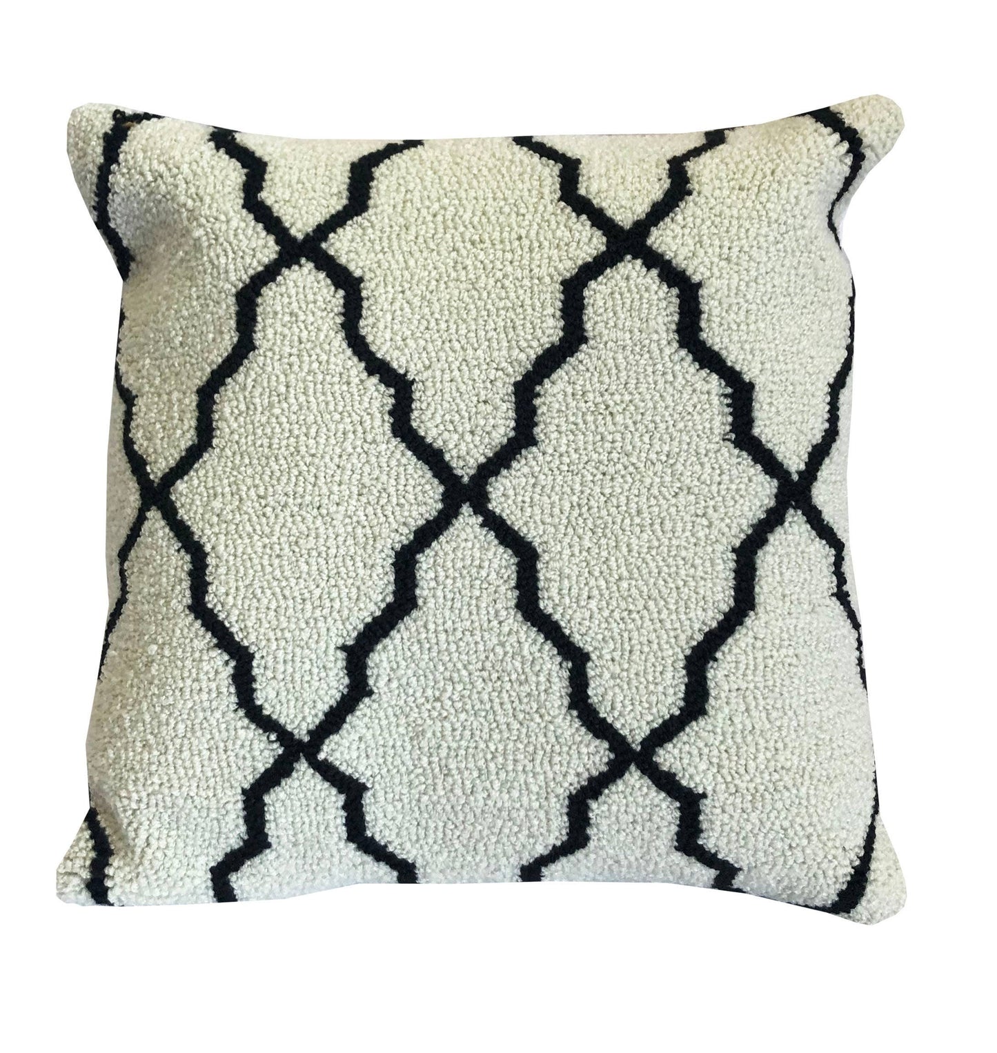 Link Lattice Black Rug/Doormat/Pillow