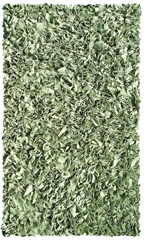 Shaggy Raggy Sage Area Rug
