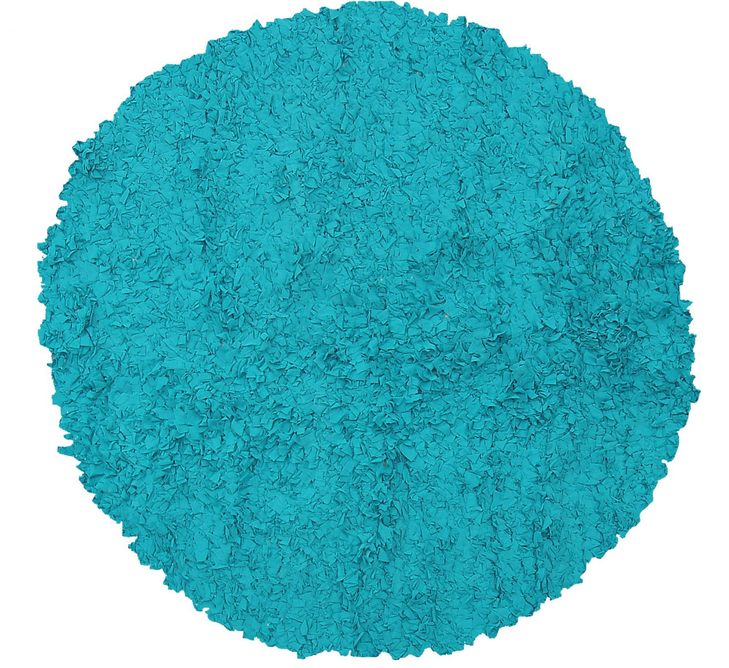 Shaggy Raggy Teal Area Rug