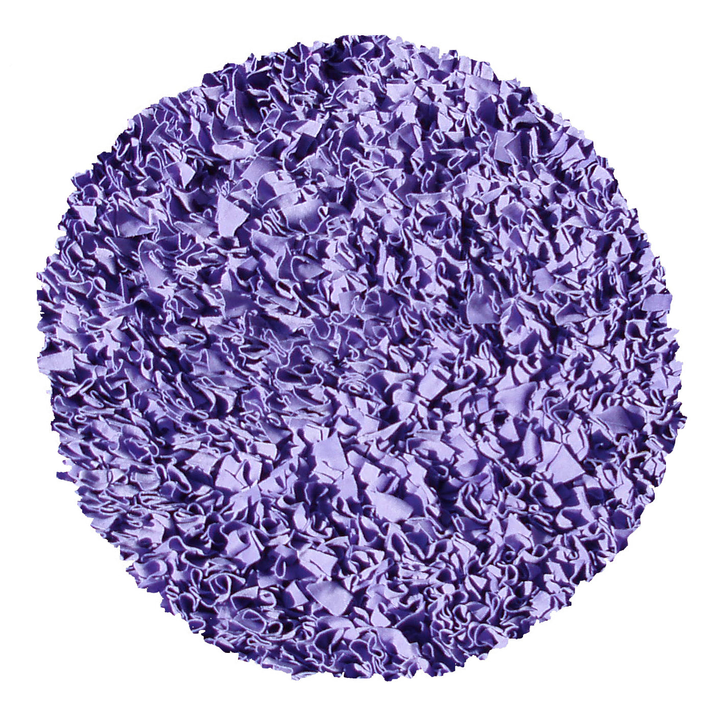 Shaggy Raggy Purple Area Rug