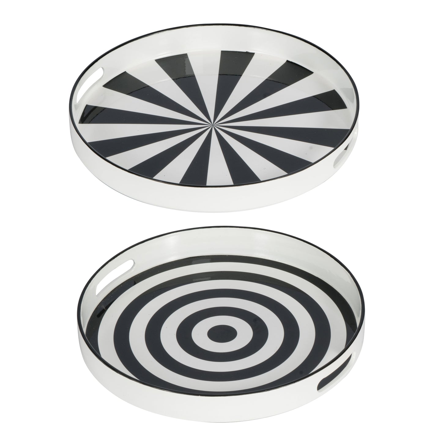 Alice Quinn Round Tray (Set Of 2)