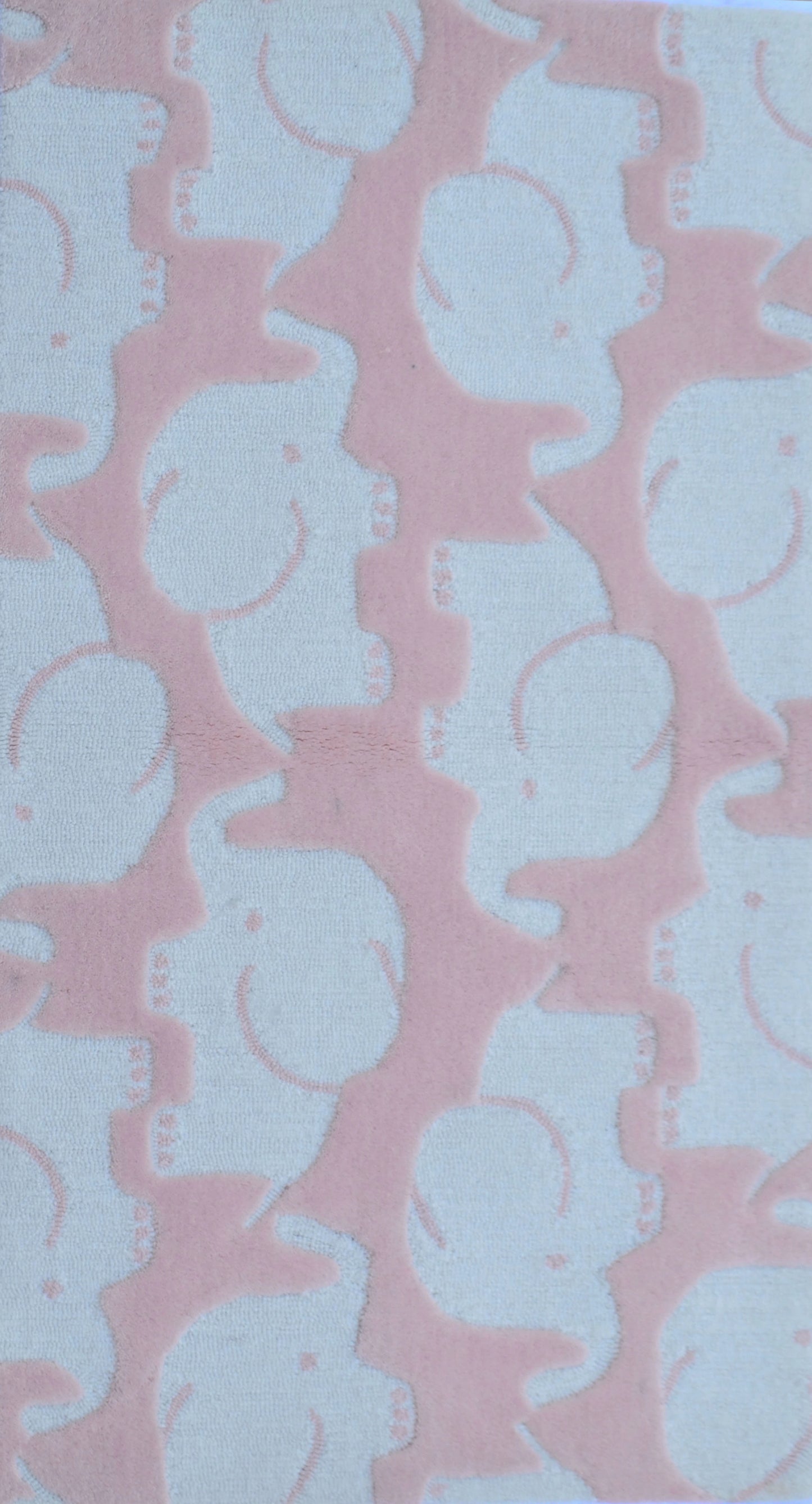 Elephant Pink Area Rug