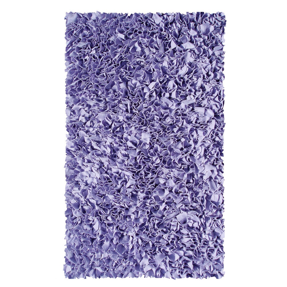 Shaggy Raggy Lavander Area Rug (02201)