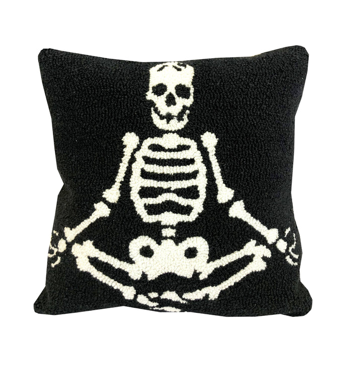 Skeleton Yoga Pillow
