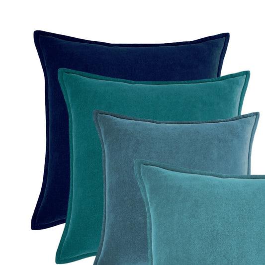4-Piece Coordinated Pillow Bundle with Inserts – Throw Pillows (With Inserts) 2 sizes and 4 matching colors, one of each 2 size optons