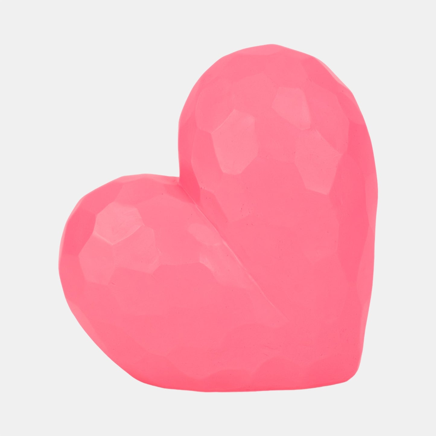 9" Pink Heart Decor