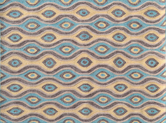 Nazar Brown Area Rug