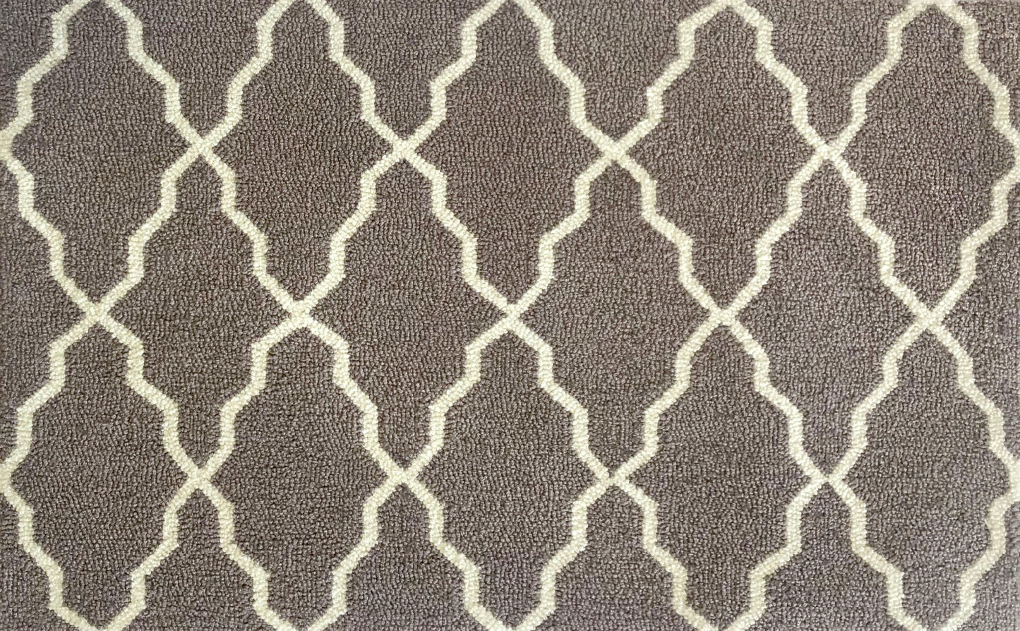 Lattice Grey Rug/Doormat/Pillow