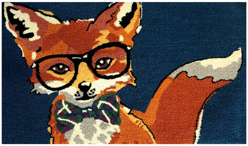 Dapper Fox Teal Doormat