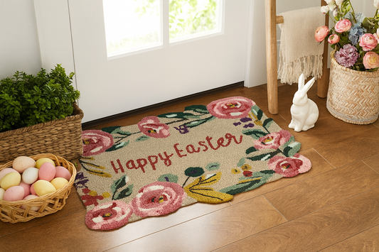 Happy Easter Doormat