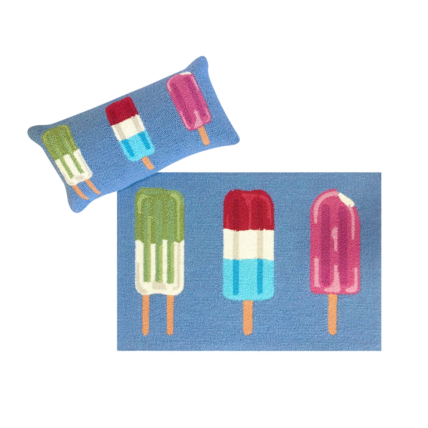 Popsicle Trio Rug/Doormat/Pillow