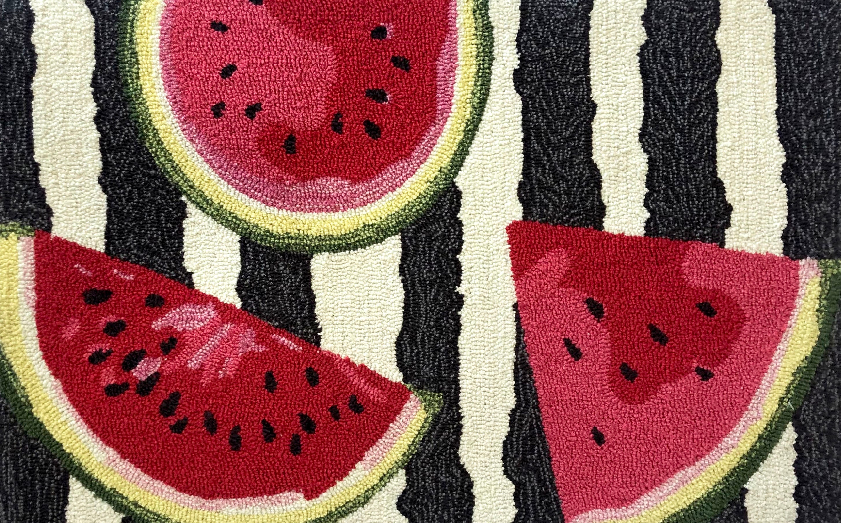 Watermelon Stripe Indoor/Outdoor Rug – The Rug Market