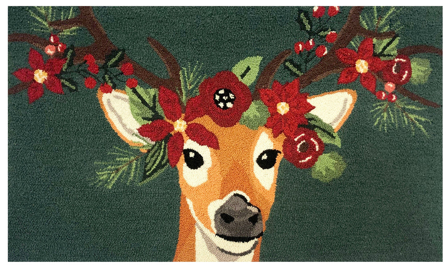 Holiday Deer Floral