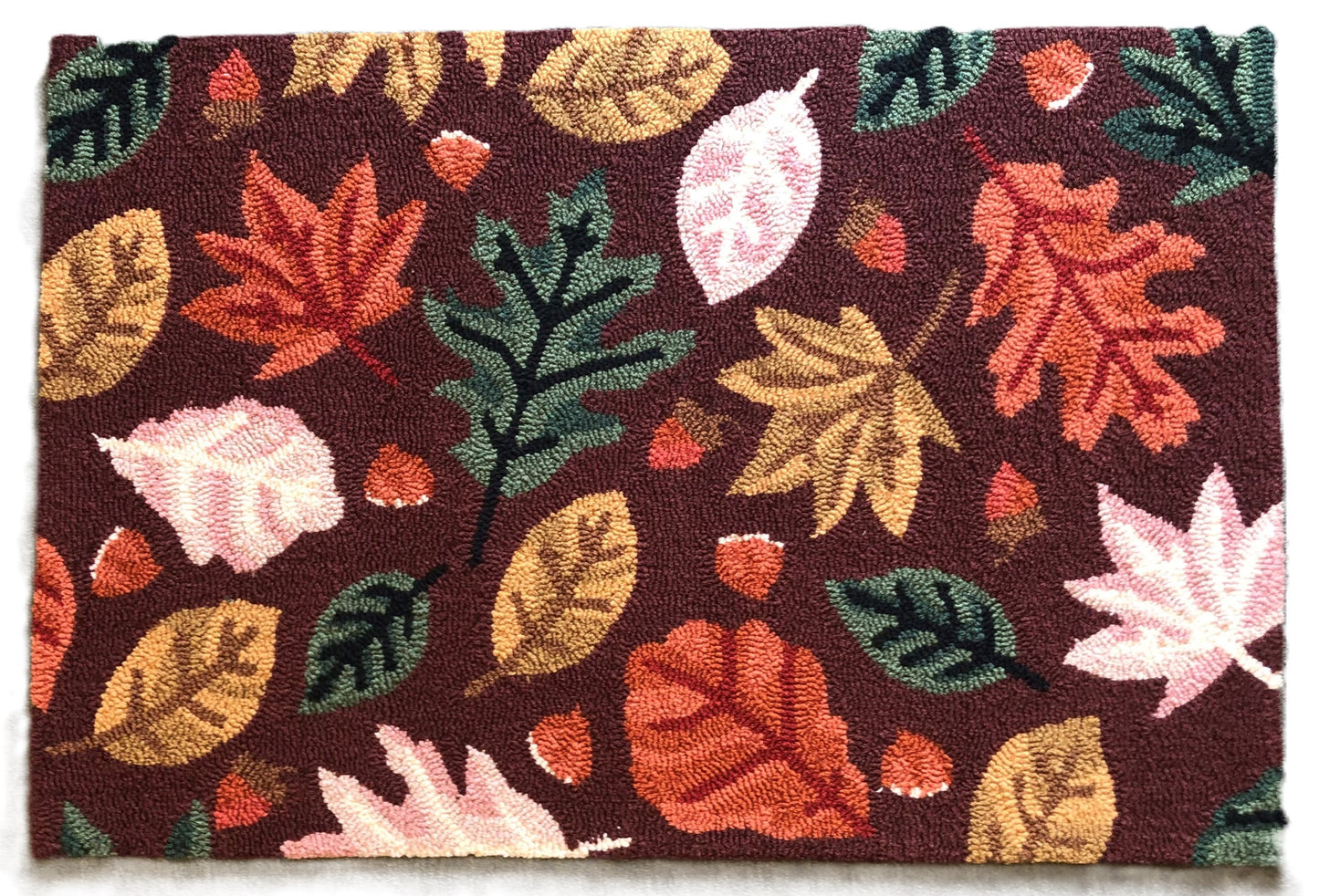 Leaf Toss Brick Rug/Doormat