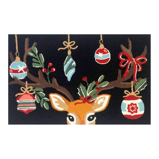 Holiday Deer Rug/Doormat