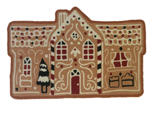 Gingerbread House Rug/Doormat