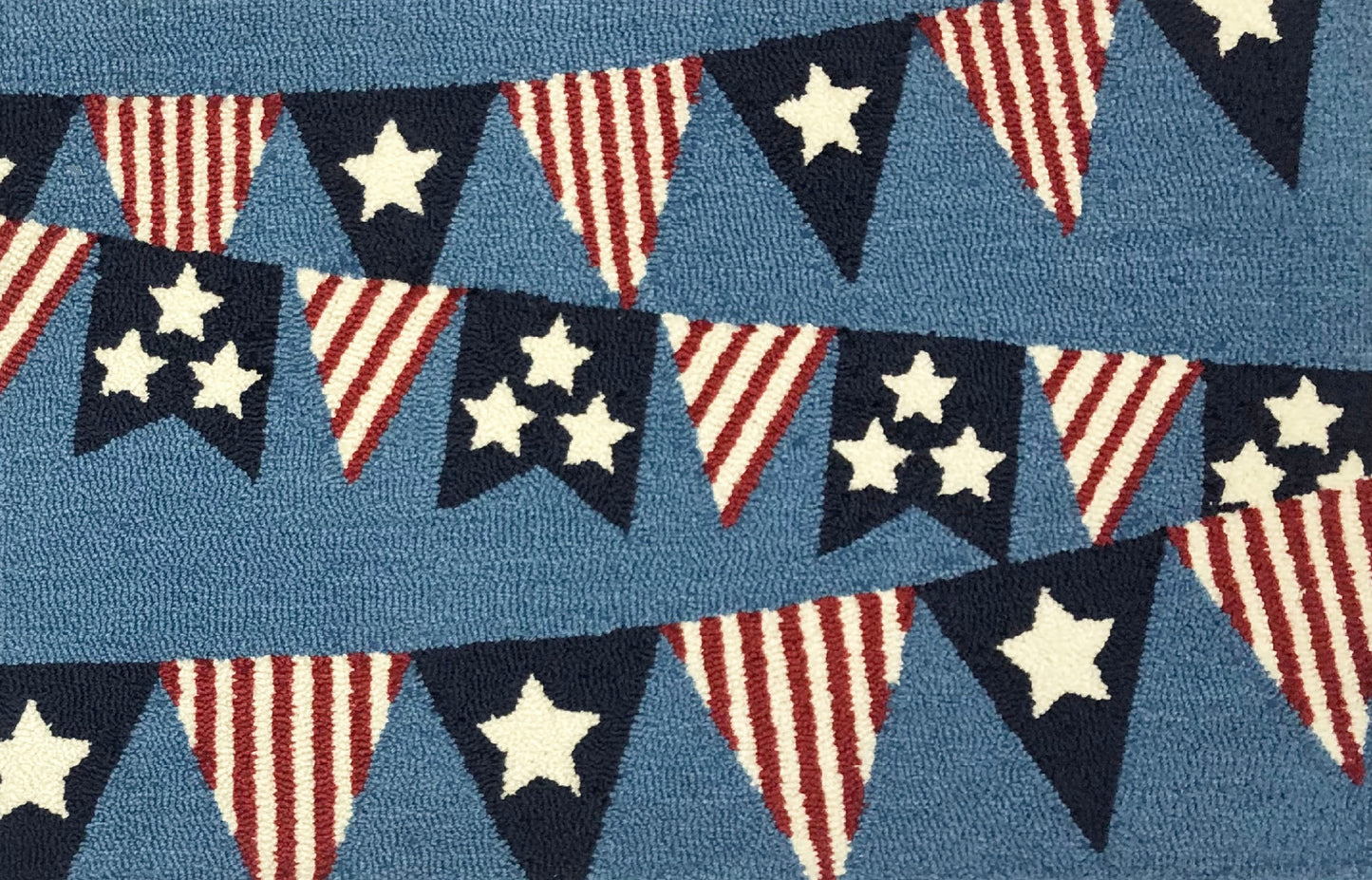 Patriotic Pennant Rug/Doormat