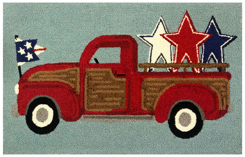 Americana Vintage Truck Rug/Doormat
