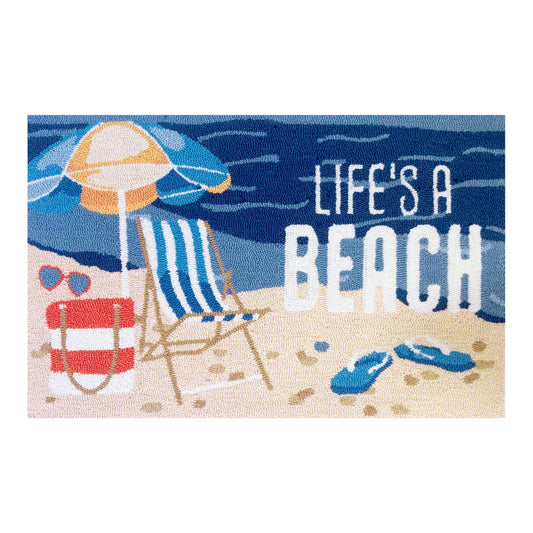 Life's A Beach Rug/Doormat