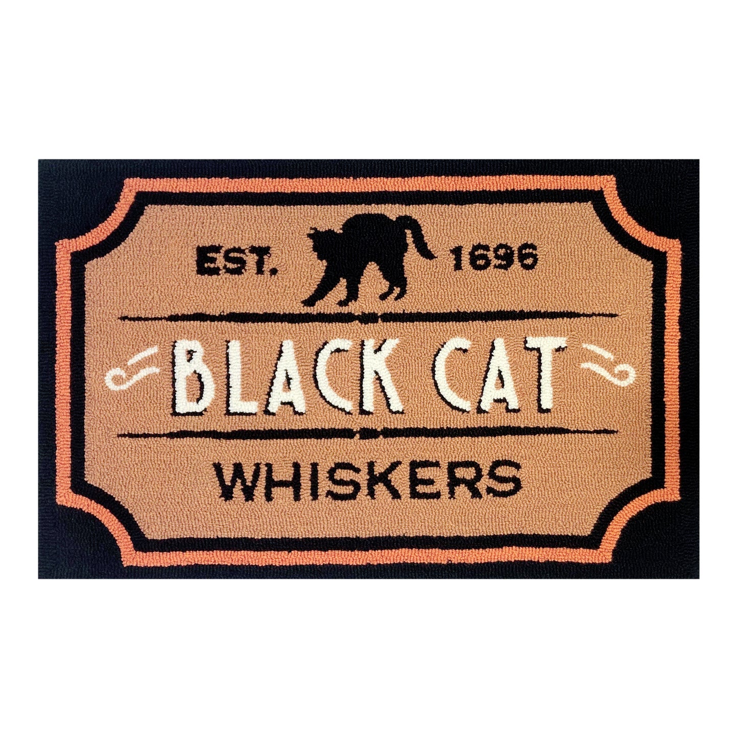 Black Cat Whiskers Rug/Mat/ Pillow