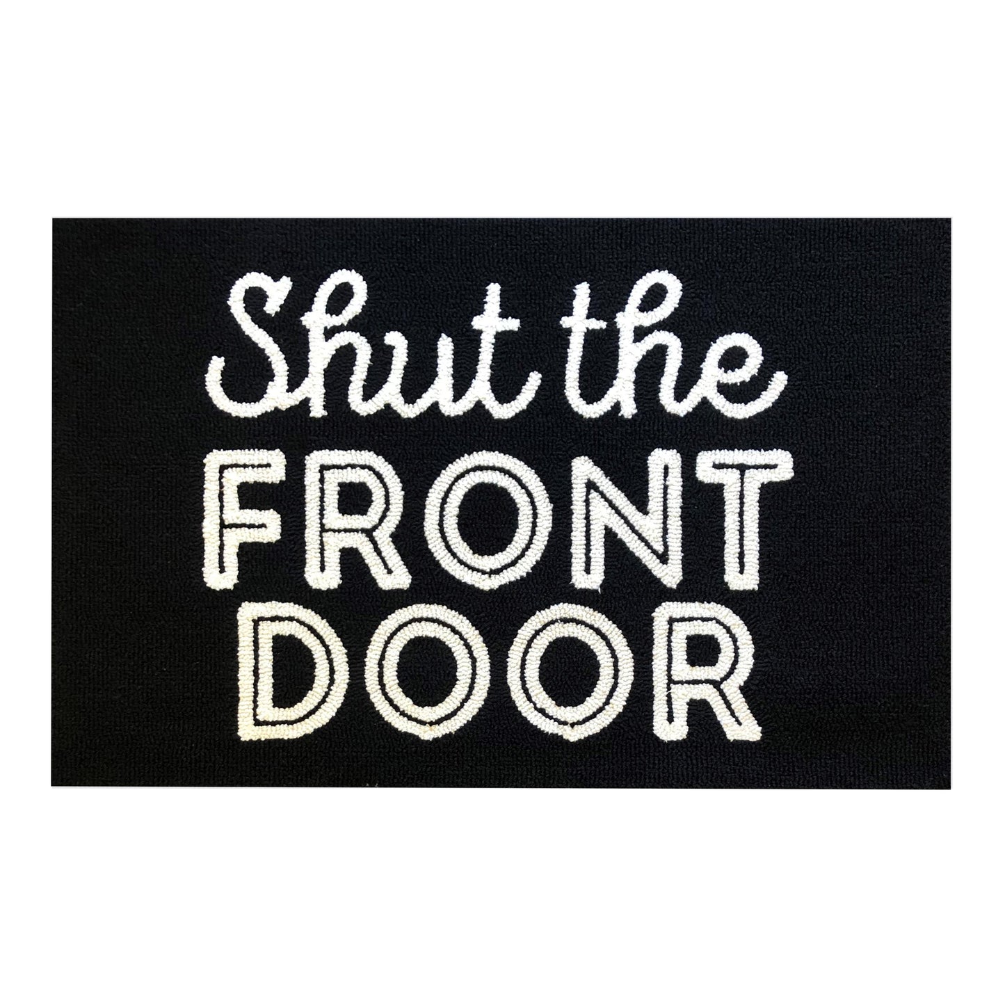 Shut The Front Door Rug/Doormat