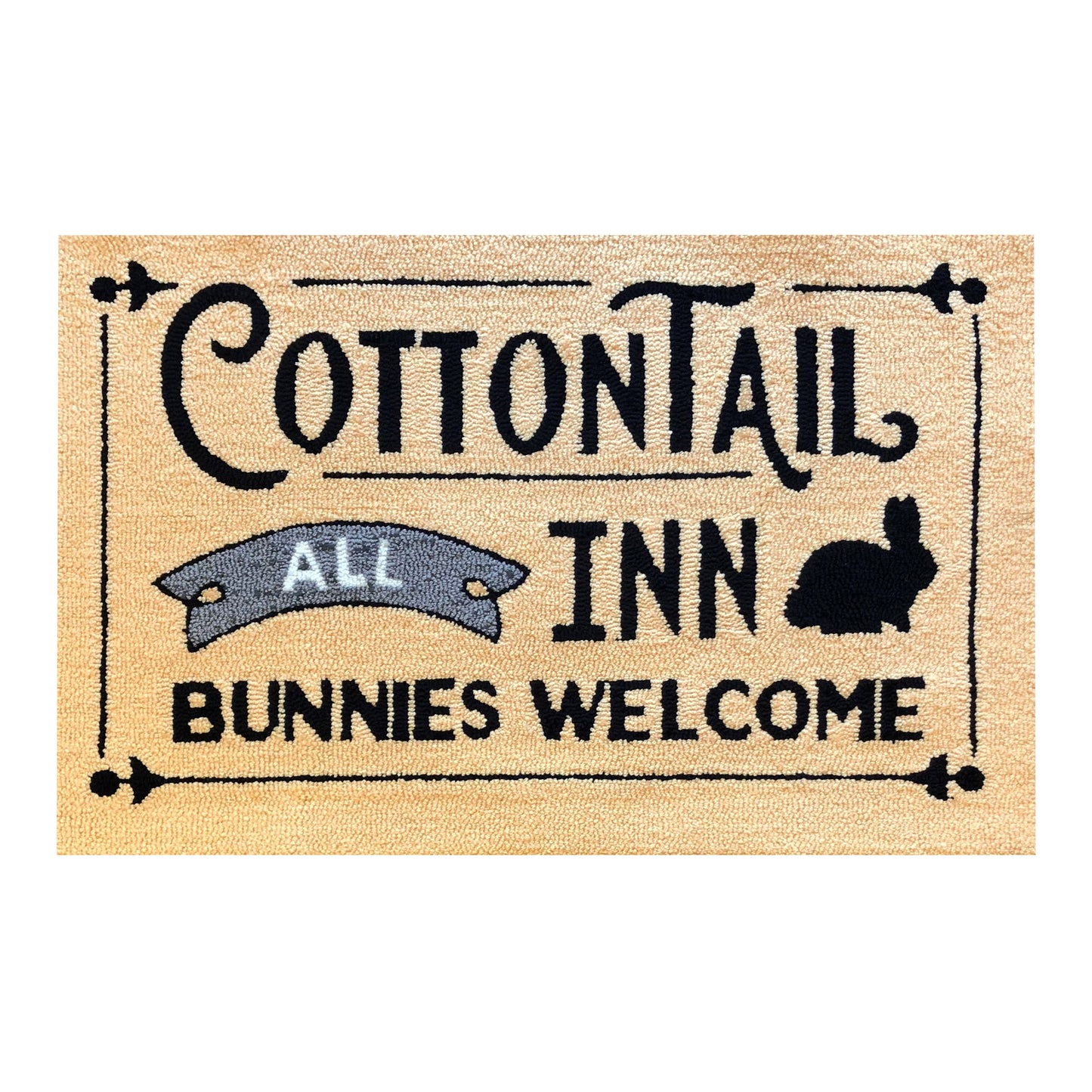 Cottontail Inn Rug/Doormat