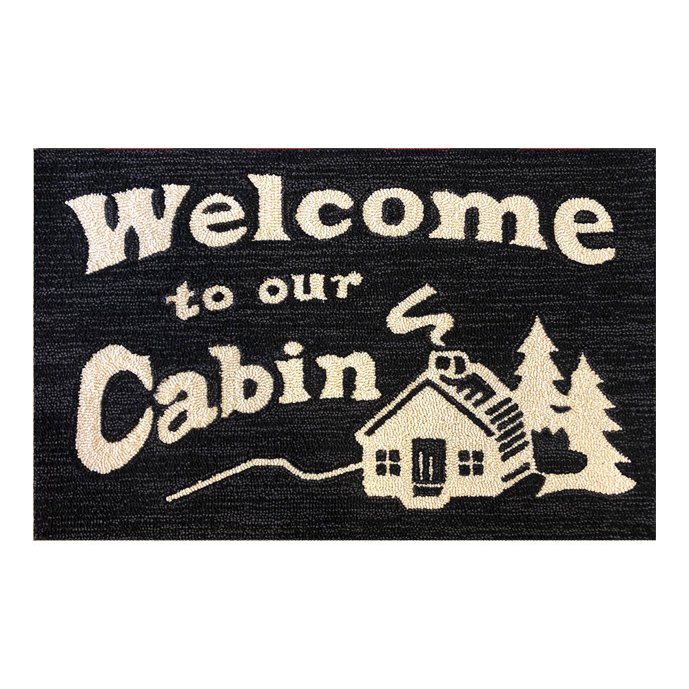 Welcome Cabin Black