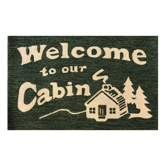 Welcome Cabin Green