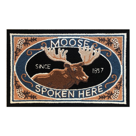 Moose Spoken Here Black