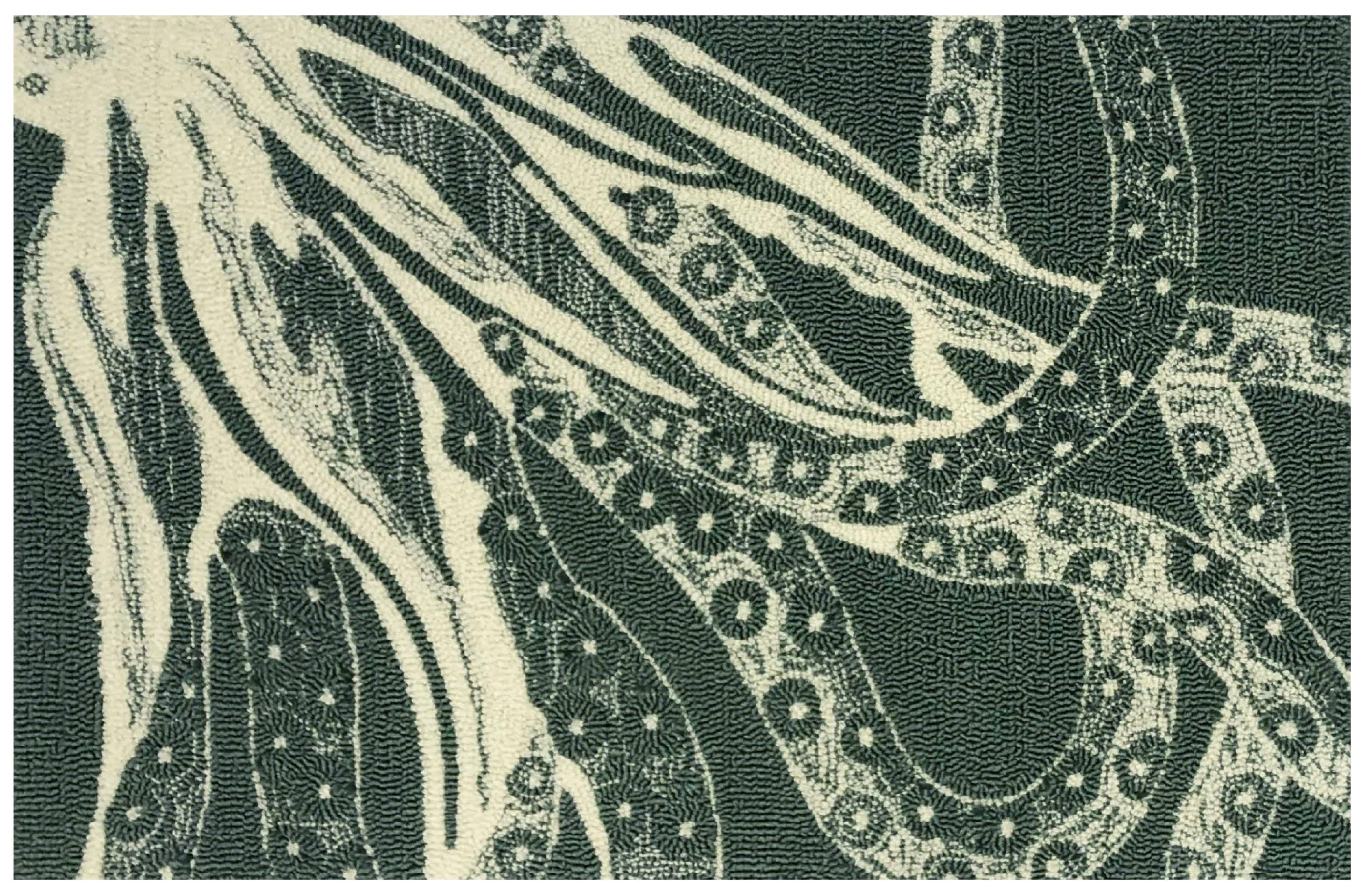 Juniper Octopus Aqua Indoor/Outdoor Rug – The Rug Market