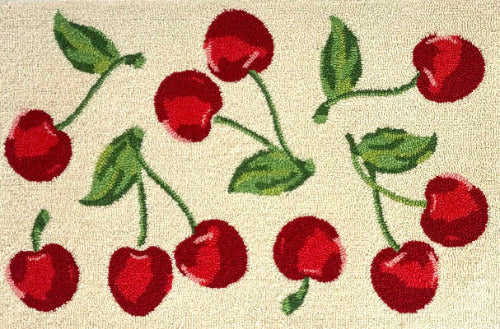 Cherry Toss Ivory Indoor/Outdoor Rug – The Rug Market