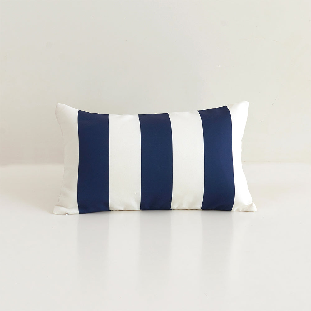 2 size options Stripes/Waving Outdoor Waterproof Pillow (With Insert) waterproof outdoor throw pillow, great for your outdoor furniture