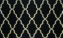 Link Lattice Black Rug/Doormat/Pillow
