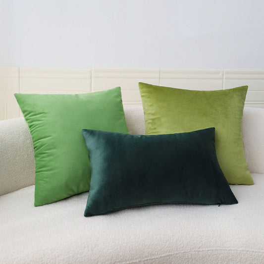 3-Piece Coordinated Pillow Cover & Insert Bundle – Well mixed color of greens  pillow covers with inserts great combinations