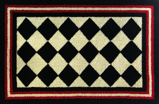 Harlequin Red Border