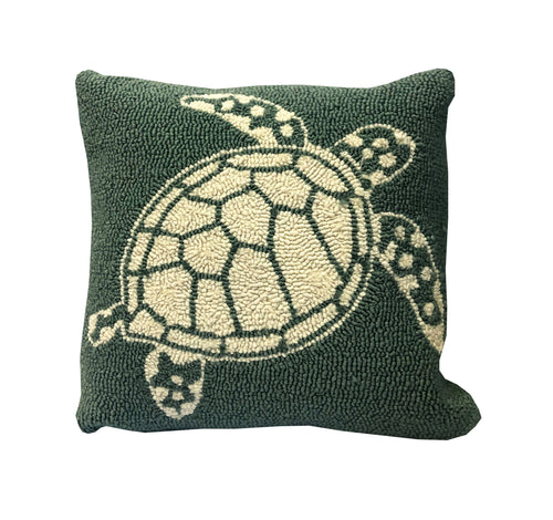 Multi Turtle Aqua Rug/Doormat/Pillow