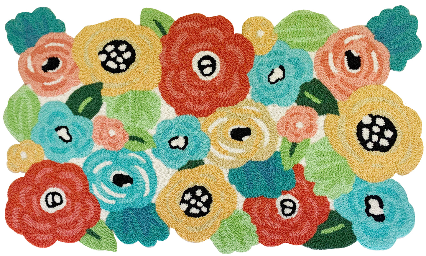 Flower Bunch Shape Rug/Doormat