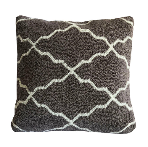 Lattice Grey Rug/Doormat/Pillow