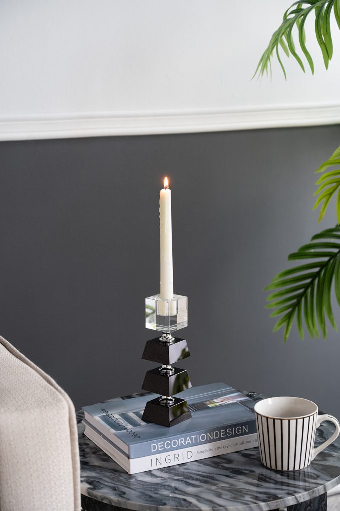 Geometric 3 Tiered Candle Holder