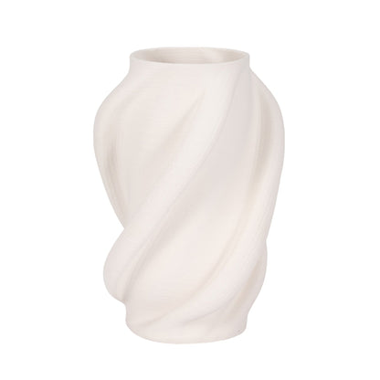 Murano 3D White Vase
