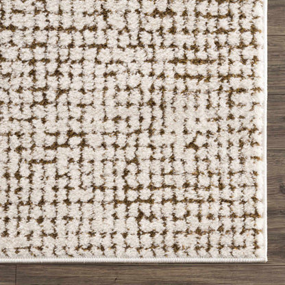 Keita Cream & Brown Area Rug