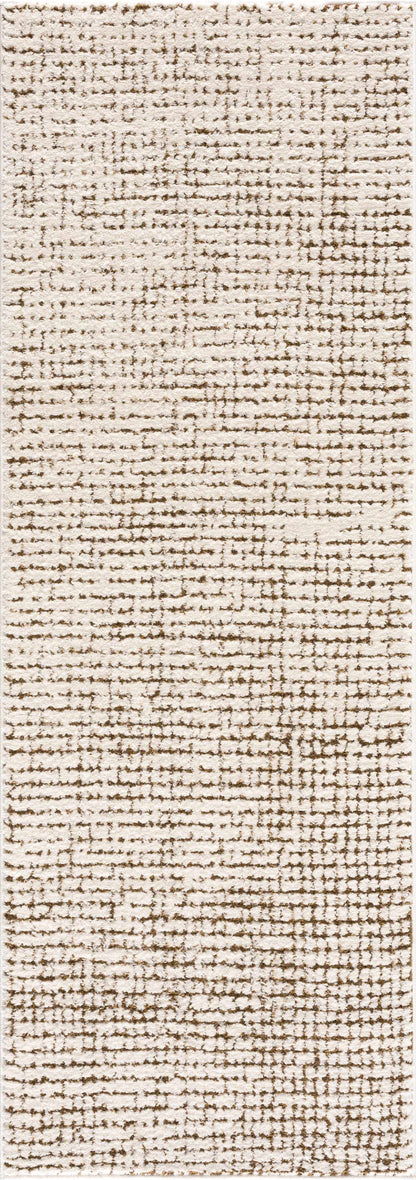 Keita Cream & Brown Area Rug