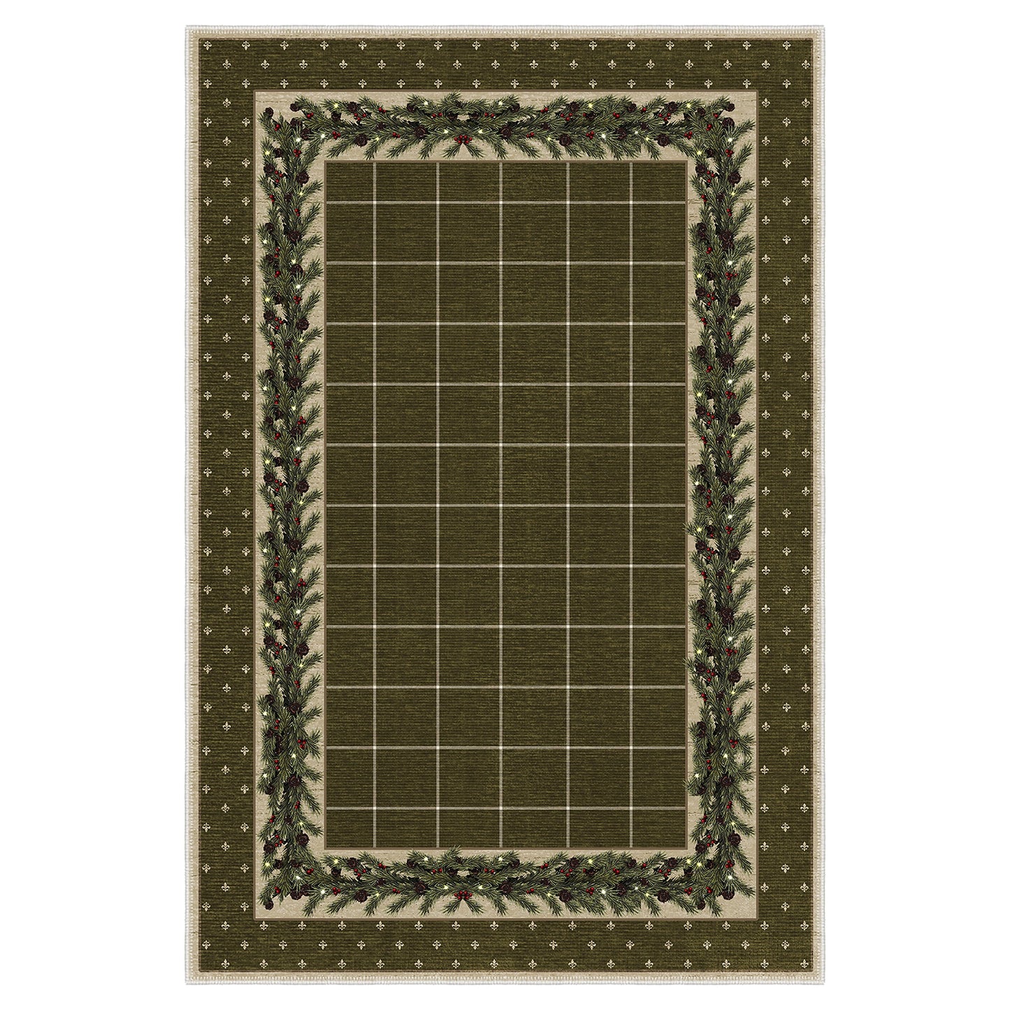 Tolira Christmas Area Rug