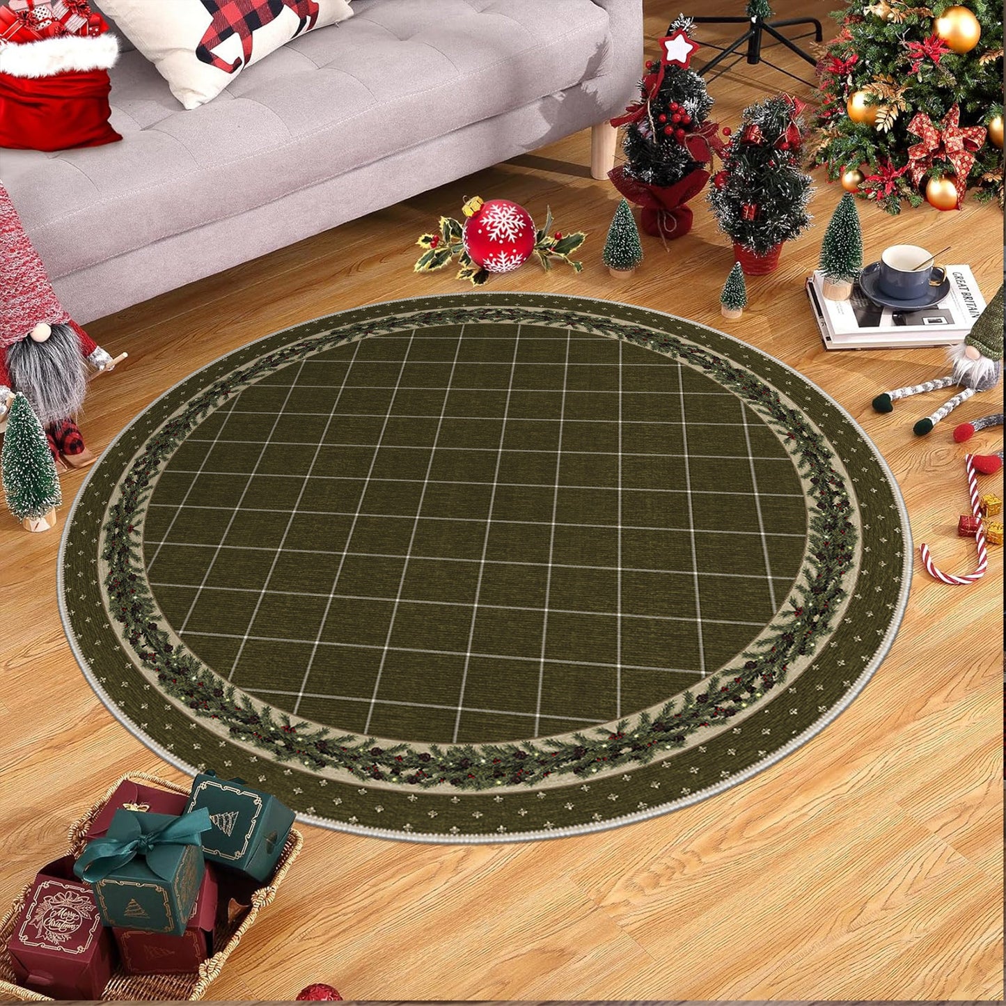 Tolira Christmas Area Rug